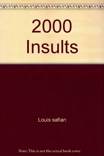 9780671411527: Title: 2000 Insults