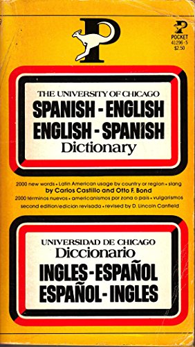 9780671412968: University of Chicago Spanish-English English-Spanish Dictionary