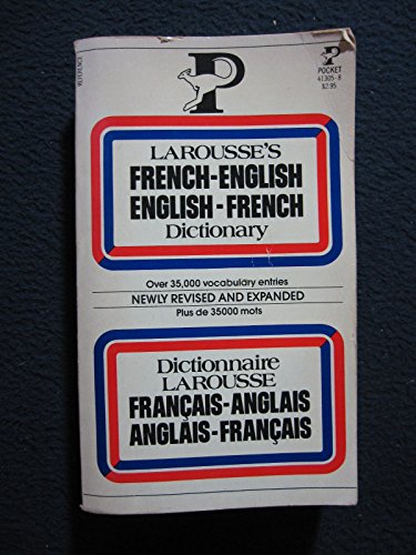 Stock image for Larousse's French-English English-French Dictionary for sale by BookHolders