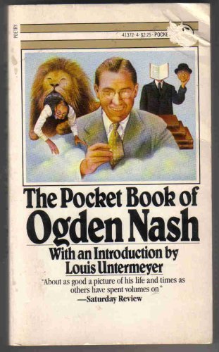 Beispielbild fr The Pocket Book of Ogden Nash zum Verkauf von medimops