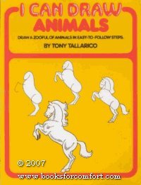 9780671413750: I Can Draw Animals: Draw a Zooful of Animals in Easy-To-Follow Steps