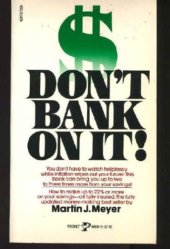 Stock image for Don't Bank on It! for sale by Irish Booksellers