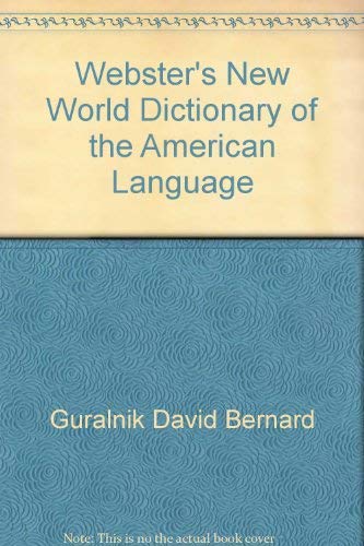 9780671418113: Webster's New World Dictionary of the American Language