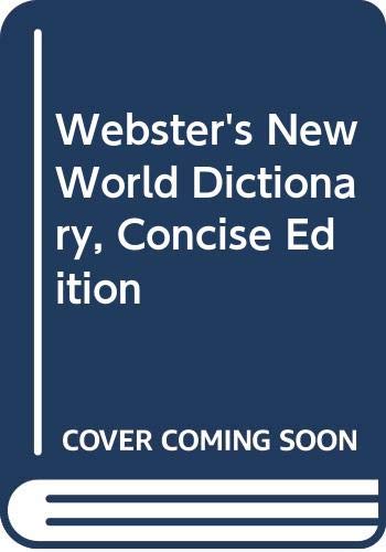 Beispielbild fr Webster's New World Dictionary, Concise Edition zum Verkauf von HPB-Ruby