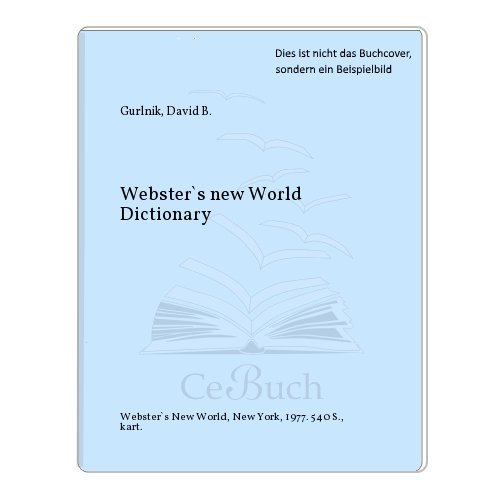 Webster`s new World Dictionary