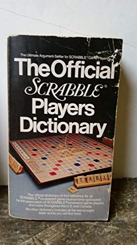 Beispielbild fr Offl Scrabble Dict zum Verkauf von ThriftBooks-Atlanta