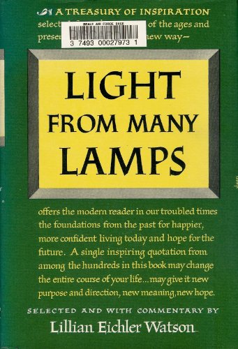 Beispielbild fr Light from Many Lamps zum Verkauf von Wonder Book