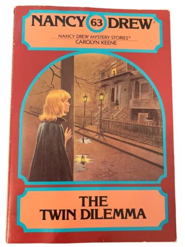 Imagen de archivo de The Twin Dilemma (Nancy Drew Mystery Stories #63) a la venta por Nelson Freck
