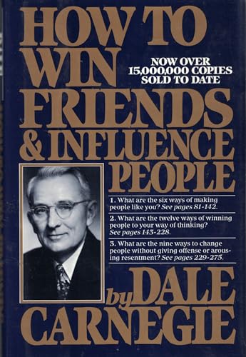 Stock image for How to Win Friends and Influence People Carnegie, Dale for sale by Aragon Books Canada