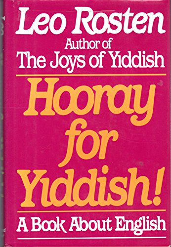 Beispielbild fr Hooray for Yiddish zum Verkauf von Once Upon A Time Books