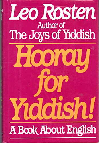 Imagen de archivo de Hooray for Yiddish a la venta por Gulf Coast Books