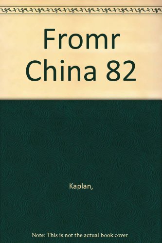 Frommer's China '82 (9780671430306) by Kaplan