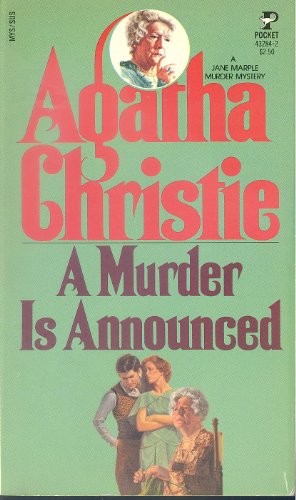 Imagen de archivo de A Murder Is Announced a la venta por Better World Books