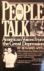 Stock image for People Talk: American Voice From the Great Depression for sale by Wonder Book