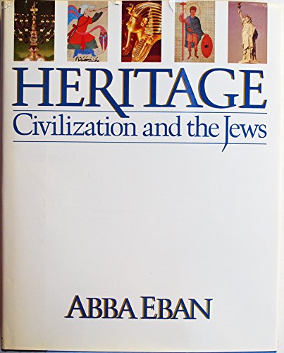 Beispielbild fr Heritage: Civilization and the Jews zum Verkauf von HPB-Diamond