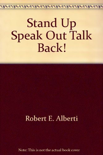 Beispielbild fr Stand Up Speak Out Talk Back! zum Verkauf von BuenaWave