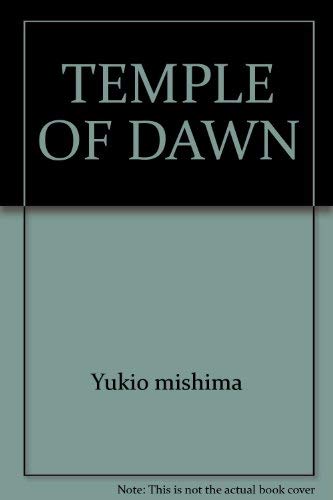Imagen de archivo de The Temple of Dawn (Sea of Fertility, Book 3) a la venta por SecondSale