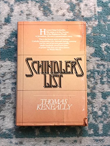 Stock image for Schindler's List for sale by Books From California