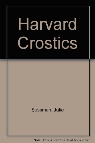 Stock image for Harvard Crostics P for sale by ThriftBooks-Dallas