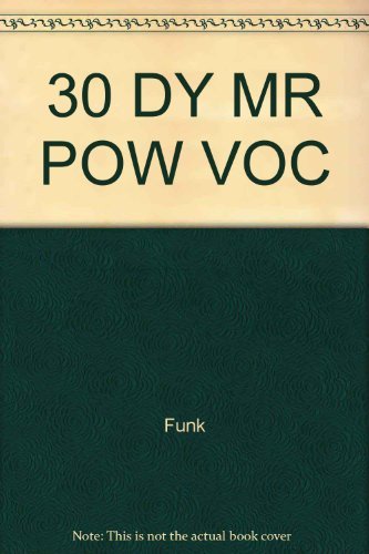 Stock image for 30 Days to a More Powerful Vocabulary (New Revised Edition) for sale by SecondSale