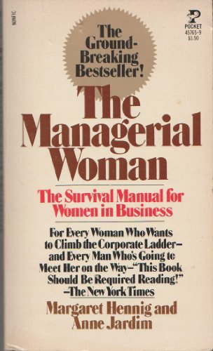 Stock image for The Managerial Woman for sale by Hawking Books