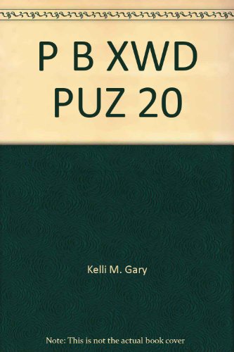 Stock image for P B Xwd Puz 20 for sale by ThriftBooks-Atlanta