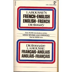 9780671458515: Larousse's French- English, English-French Dictionary (English and French Edition)