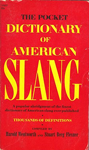 9780671459109: Pocket Dictionary of American Slang