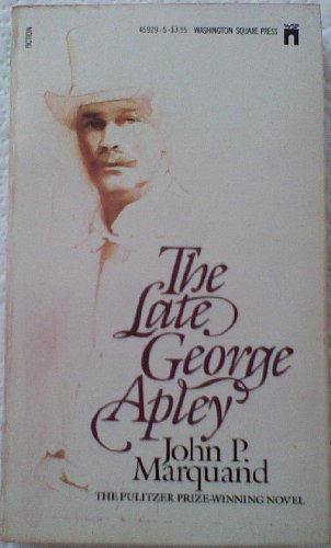 Stock image for The Late George Apley for sale by Wonder Book