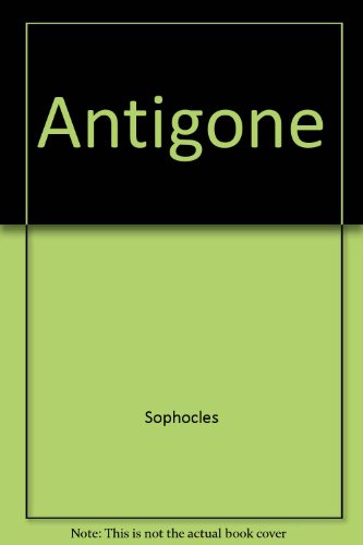 Imagen de archivo de Antigone a la venta por Half Price Books Inc.