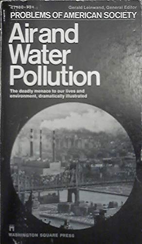 Imagen de archivo de Air And Water Pollution a la venta por Terrace Horticultural Books