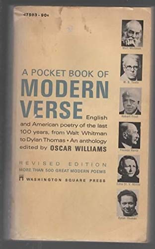 9780671475932: A Pocket Book of Modern Verse