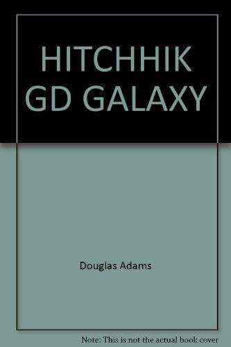 Imagen de archivo de Hitchhiker's Guide to the Galaxy (Hitchhiker's Trilogy (Paperback)) a la venta por HPB-Ruby