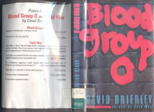 Stock image for Blood Group O [Jun 01, 1984] Brierley, David for sale by Sperry Books
