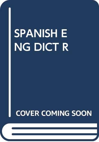 Stock image for Spanish Eng Dict R for sale by SecondSale