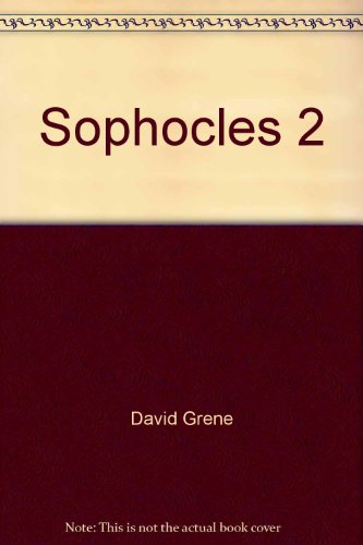 Imagen de archivo de Sophocles 2 (Complete Greek Tragedies) a la venta por HPB-Emerald