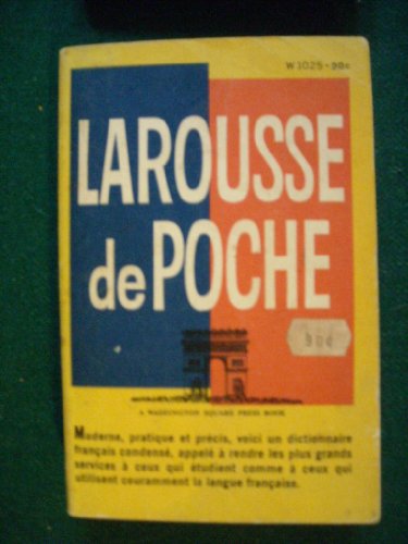 Beispielbild fr LaRousse de Poche zum Verkauf von Modetz Errands-n-More, L.L.C.