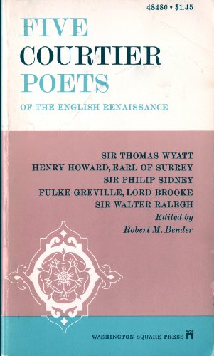 9780671484804: Five Courtier Poets of the English Renaissance