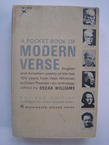 9780671485023: The Pocket Book of Modern Verse