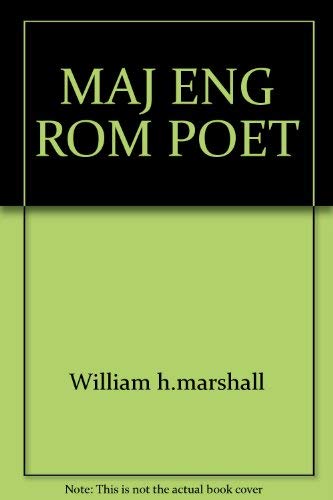 Stock image for The Major English Romantic Poets: An Anthology for sale by BookDepart