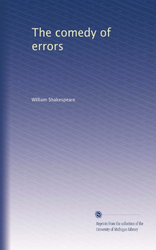 9780671488093: The comedy of errors