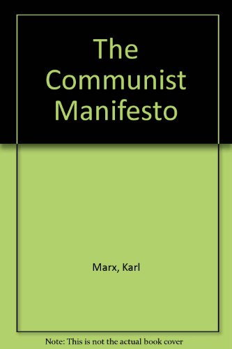 Stock image for The Communist Manifesto for sale by BookHolders