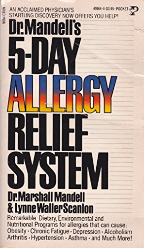 Stock image for Dr. Mandell's Five Day Allergy for sale by Better World Books: West