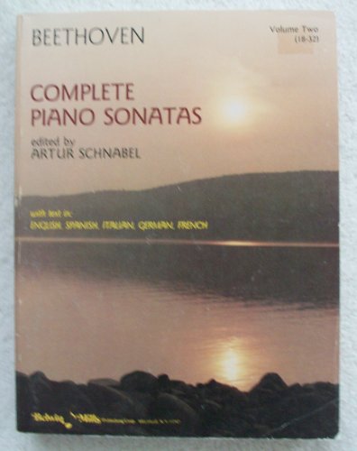 Stock image for Beethoven: Complete Piano Sonatas, Vol. 2 for sale by Books of the Smoky Mountains