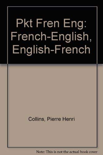 9780671492205: Pkt Fren Eng: French-English, English-French