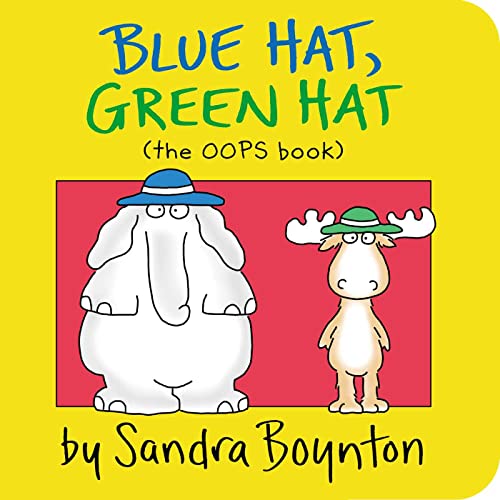 9780671493202: Blue Hat, Green Hat (Boynton on Board)
