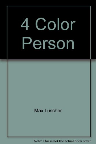 9780671493936: The Four Color Person