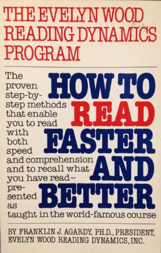 9780671494322: How to Read Faster and Better