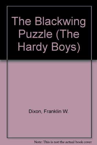 The Blackwing Puzzle (The Hardy Boys) (9780671497262) by Dixon, Franklin W.