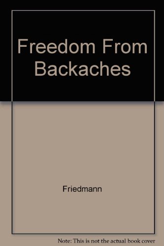 9780671498870: Title: Freedom From Backaches